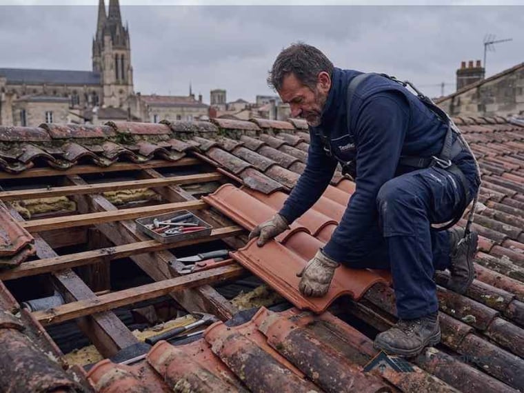 Diagnostic d’infiltration de toiture — chantier Altys Toiture La Teste-de-Buch à La Teste-de-Buch